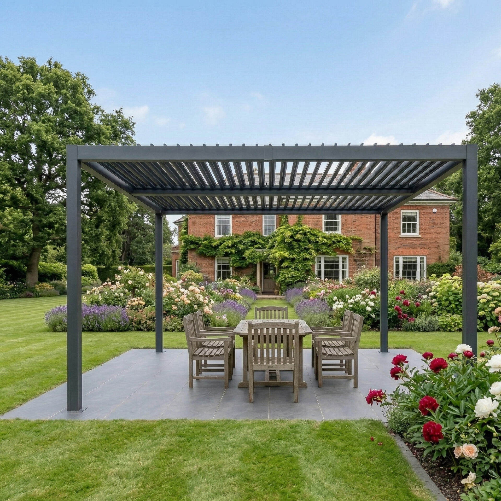 Outdoorhavens Electric Bioclimatic Pergola