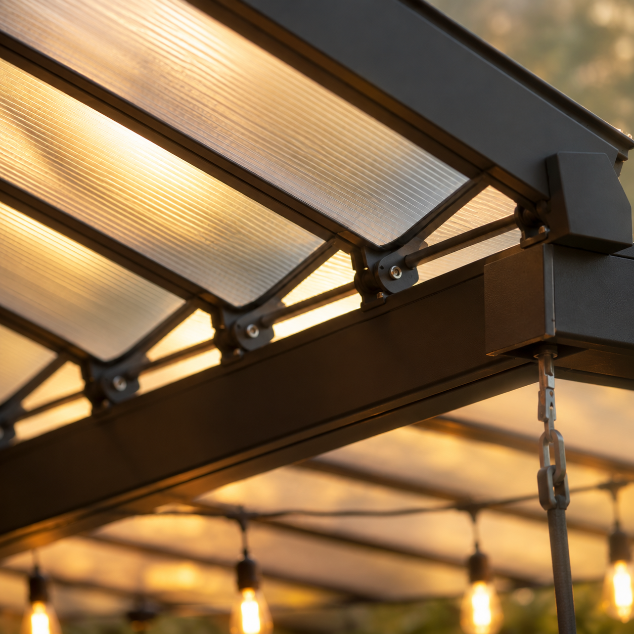 OutdoorHavens Louvered Pergola