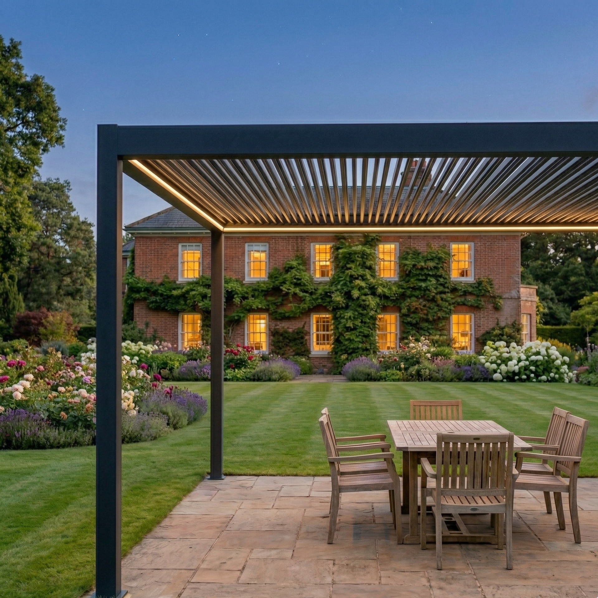 Outdoorhavens Electric Bioclimatic Pergola