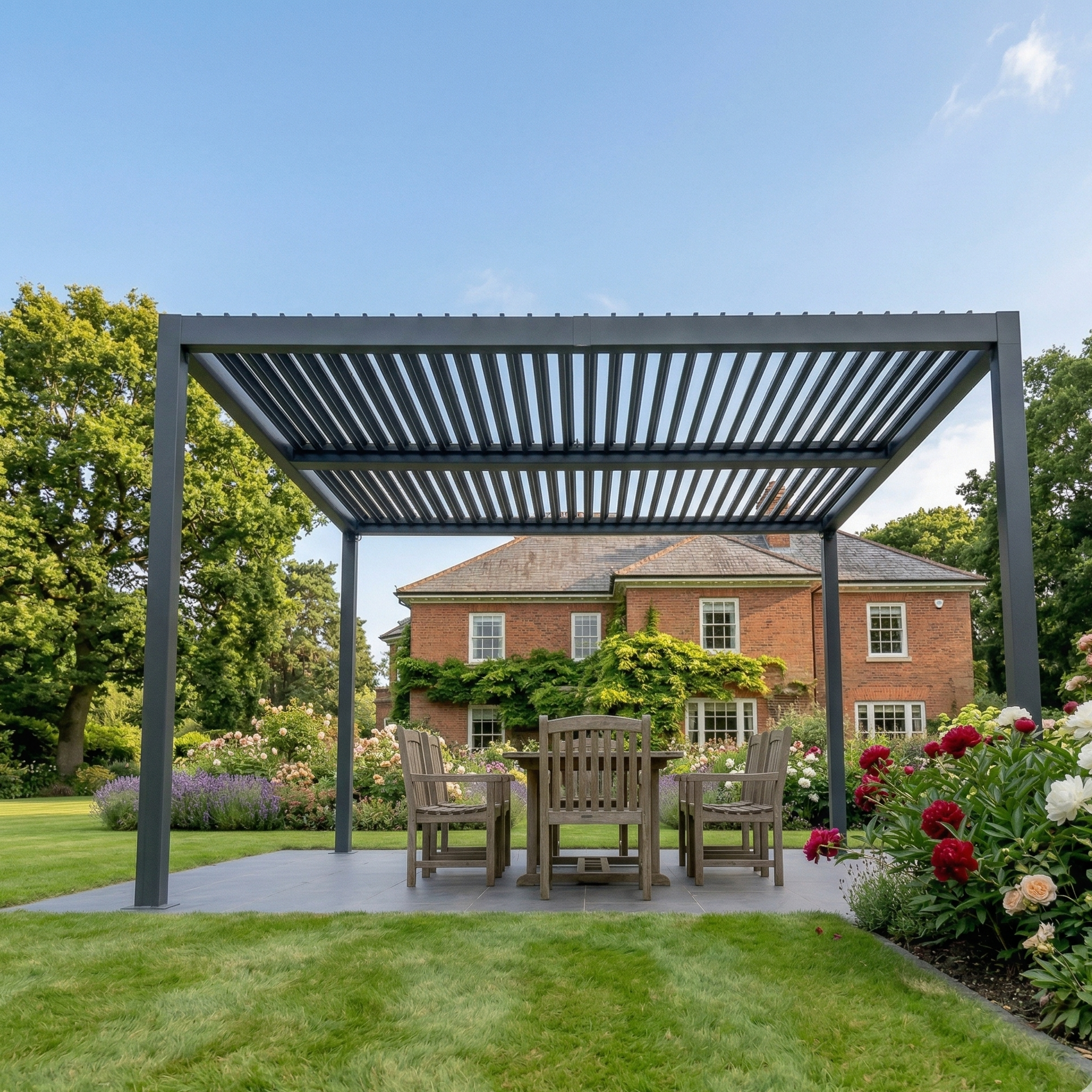Outdoorhavens Electric Bioclimatic Pergola