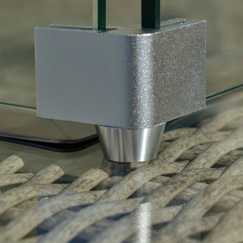 Ember Luxe Firepit Corner Lounge Set